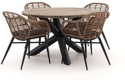 + 10% kassakorting | Diningset Intenso | 4 personen | Tuinset teakhout | 5-delig | Kees Smit Tuinmeubelen