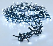 Micro clusterverlichting - 8 m - 400 koud witte ledlampjes - 8 functies