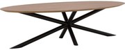 Goossens Excellent Eettafel Gs-1302, Ovaal 280 x 130 cm