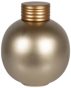 Vaas keramiek – vaas Gold Lady, bol – vaas goud