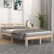 vidaXL Bedframe massief hout 150x200 cm 5FT King Size