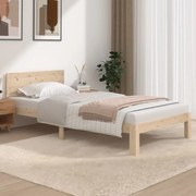 vidaXL Bedframe massief grenenhout 100x200 cm