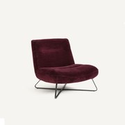 Fluwelen fauteuil, Helma
