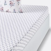 Hoeslaken in gewassen linnen, Jeanne