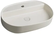 Isvea Infinity waskom 60x40cm met kraangat ivoor
