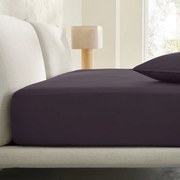 Hoeslaken, gewassen katoensatijn, omslag 30 cm, Saria