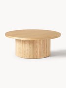 Ronde houten salontafel Nele