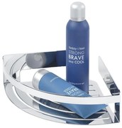 Tiger Caddy Douchemand Hoek groot Chroom 22.4x7x22.4cm 1400630346