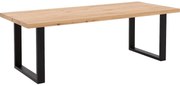 Goossens Eettafel Blade, Strak blad 240 x 100 cm 6 cm dik