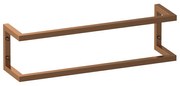 Brauer handdoekrek 60cm koper geborsteld PVD