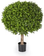 Buxus bol op stam kunstplant - 100 cm
