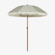 Miska Ø175 Cm Parasol Van Stof En Staal Groen – Khaki - Sklum