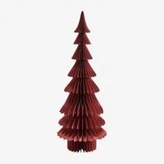 Kerstboom Van Papier Kixel Rood – Sangria - Sklum