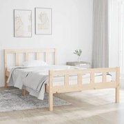 vidaXL Bedframe massief hout 100x200 cm