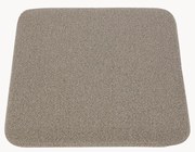 Bouclé zitkussen Curva voor krukjes