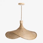 Chaifer Hanglamp Van Bamboe Natuurlijk & 55 X 45 Cm & A - Sklum