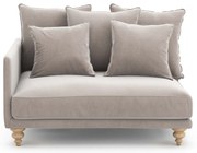 Halve bank in fluweel, Lazare