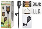 ProGarden Tuinlamp 3-in-1 Solar LED zwart