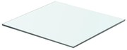 vidaXL Wandschap transparant 40x30 cm glas