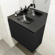 Mondiaz Olan 60cm toiletmeubel urban met wastafel urban midden geen kraangat