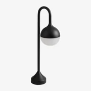 Led-buitenbaken Van Aluminium Uveron Zwart - Sklum