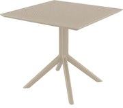 Siesta  Tuintafel - Sky - 60x60 - Taupe - Siesta