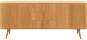 Goossens Dressoir Seppe, 2 deuren 3 laden