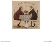 Kunstdruk Sam Toft - Tea for Three II