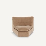 Modulaire hoek in stonewashed fluweel, GIULIANO