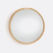 Ronde spiegel in rotan Ø90 cm, Nogu