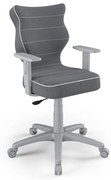 Entelo Kinderstoel Duo Gray Jasmine 33 ergonomisch donkergrijs