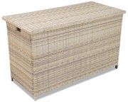Kunststof rotan tuinbox voor kussens Toledo 945l beige Garden Point