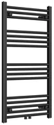 Rosani Classic radiator 60x100cm recht middenaansluiting 424 watt mat zwart AF-CN60100B