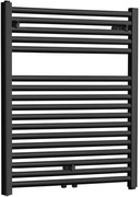 Saqu Calm handdoekradiator 463W 60x76,6cm mat zwart