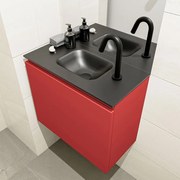 Mondiaz Olan 60cm toiletmeubel fire met wastafel urban midden 1 kraangat