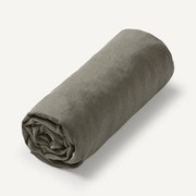 Hoeslaken in gewassen linnen, Elina voor dikke matras