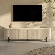 TV Meubel Travertin - 200x40x55cm.