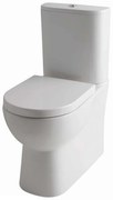 Eastbrook Farringdon randloze toiletpot wit glans
