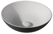 By Goof Waskom - opbouw - 38.5x13.8x38.5cm - Solid surface - Rond - Mat Antraciet JBS6368