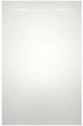 Riho Isola Douchevloer 100x90x3cm Kunstmarmer Leisteen structuur mat wit D007013105