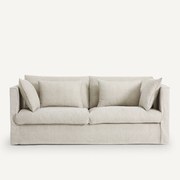 3- of 4-zitsbank, van katoen/linnen, CAMILLE