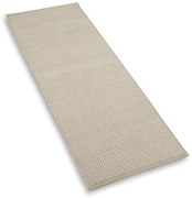 Vloerkleed, gerecycled katoen, wit, lang