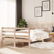 vidaXL Bedframe massief grenenhout 120x200 cm