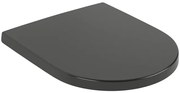 Villeroy & Boch Subway 3.0 closetzitting - met softclose en afneembaar - pure black 8m42s1r7