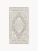 Handgeweven chenille vloerkleed Neapel