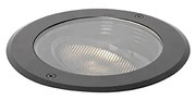 Buiten grondspot zwart AR111 verstelbaar IP65 - Delux Honey Modern GU10 IP65 Buitenverlichting