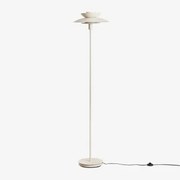 Ijzeren Vloerlamp Alicia Beige – Crème - Sklum