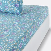 Hoeslaken in gewassen katoen, omslag 30 cm, Betsy