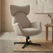 Kantelbare Fauteuil Zandkleur