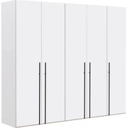 Goossens Kledingkast Easy Storage Ddk, Kledingkast 253 cm breed, 220 cm hoog, 5x draaideur